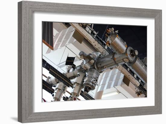 International Space Station Model-Detlev Van Ravenswaay-Framed Photographic Print