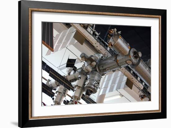 International Space Station Model-Detlev Van Ravenswaay-Framed Photographic Print
