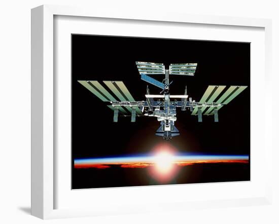 International Space Station-null-Framed Photographic Print