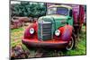 International truck 2 HDR, Overisel Township, Allegan County, Michigan, USA-null-Mounted Photographic Print