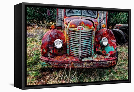 International truck HDR, Overisel Township, Allegan County, Michigan, USA-null-Framed Premier Image Canvas