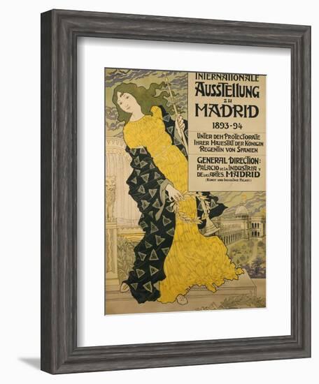 Internationale Ausstellung Zu Madrid, 1893-Eugene Grasset-Framed Giclee Print