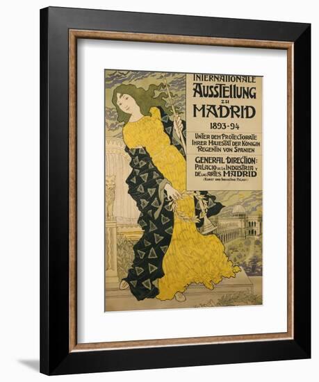 Internationale Ausstellung Zu Madrid, 1893-Eugene Grasset-Framed Giclee Print