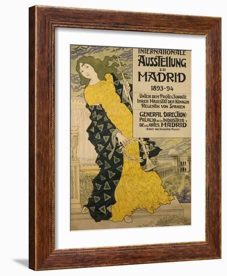 Internationale Ausstellung Zu Madrid, 1893-Eugene Grasset-Framed Giclee Print