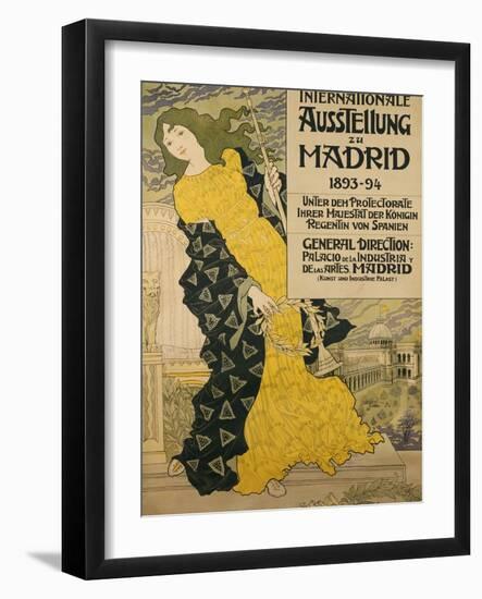 Internationale Ausstellung Zu Madrid, 1893-Eugene Grasset-Framed Giclee Print