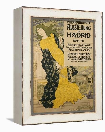 Internationale Ausstellung Zu Madrid, 1893-Eugene Grasset-Framed Premier Image Canvas