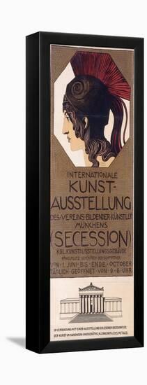 Internationale Kunst-Ausstellung/(Secession)-Franz von Stuck-Framed Premier Image Canvas