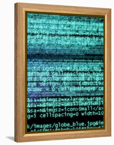 Internet Computer Code-Christian Darkin-Framed Premier Image Canvas