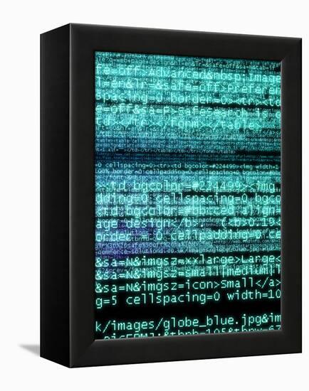 Internet Computer Code-Christian Darkin-Framed Premier Image Canvas