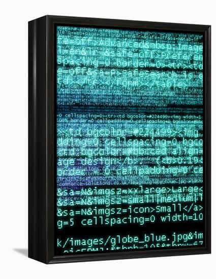 Internet Computer Code-Christian Darkin-Framed Premier Image Canvas