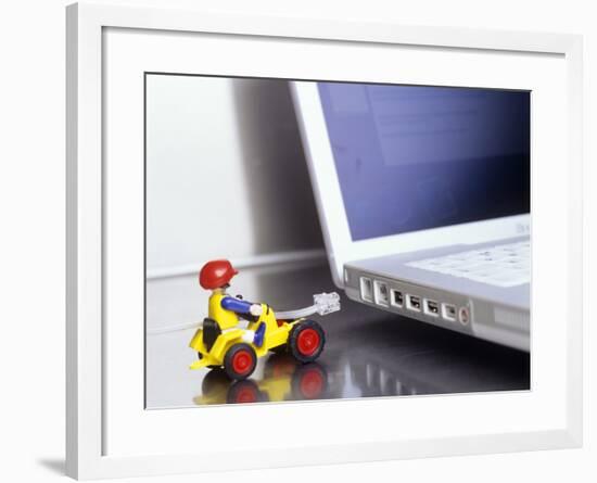 Internet Connection-Carlos Dominguez-Framed Photographic Print