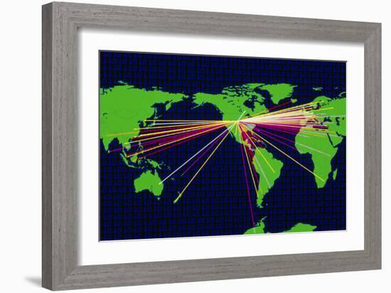 Internet Traffic-Mehau Kulyk-Framed Photographic Print