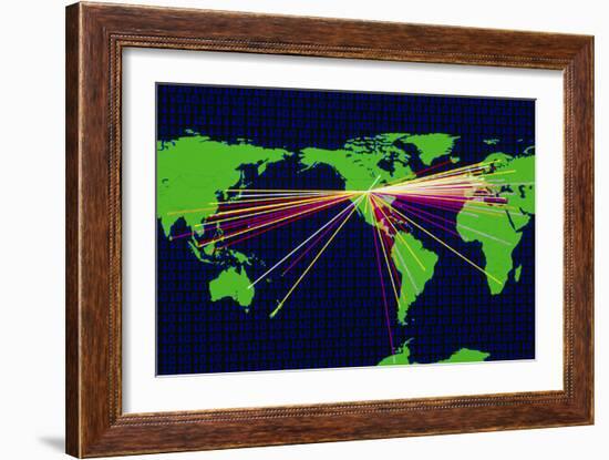 Internet Traffic-Mehau Kulyk-Framed Photographic Print