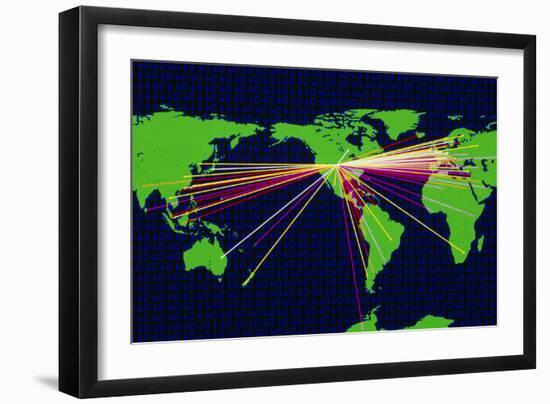 Internet Traffic-Mehau Kulyk-Framed Photographic Print