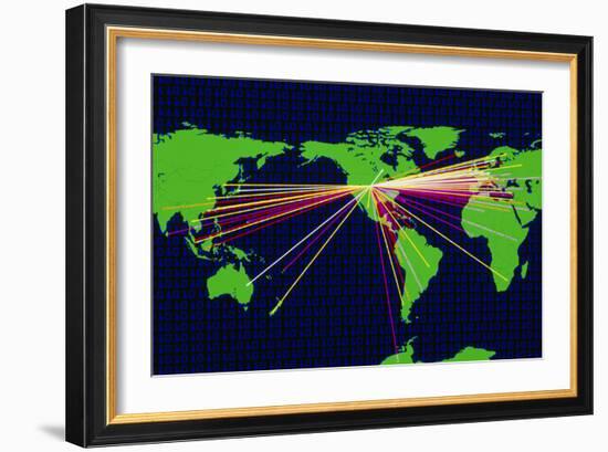 Internet Traffic-Mehau Kulyk-Framed Photographic Print