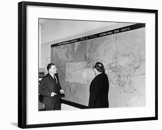 Interpol, Paris, 1960s-null-Framed Photographic Print