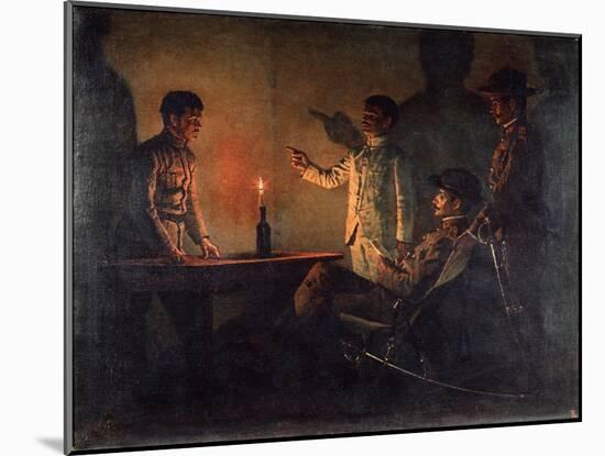 Interrogation of a Deserter, C.1901-1902-Vasili Vasilyevich Vereshchagin-Mounted Giclee Print