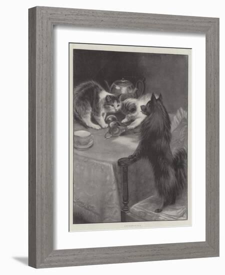 Interrupted-Fannie Moody-Framed Giclee Print