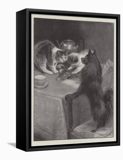 Interrupted-Fannie Moody-Framed Premier Image Canvas