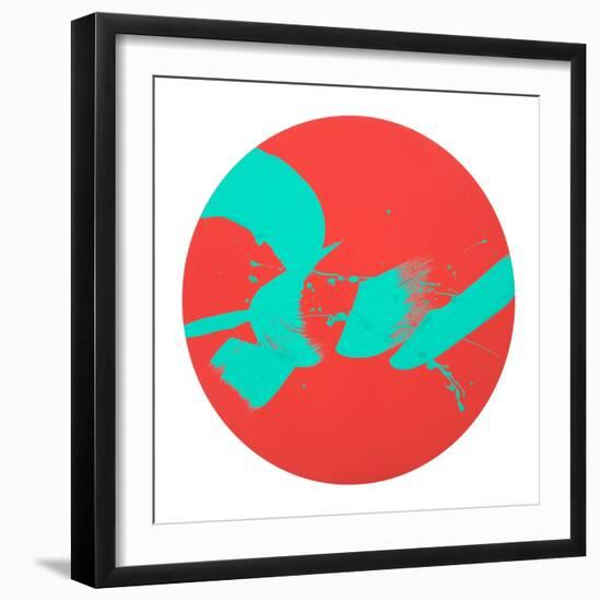 Interruption ( Acrylic on Pannel)-Aaron Bevan-Bailey-Framed Giclee Print