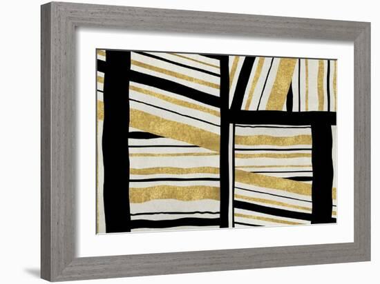 Intersect - Golden-Ellie Roberts-Framed Art Print