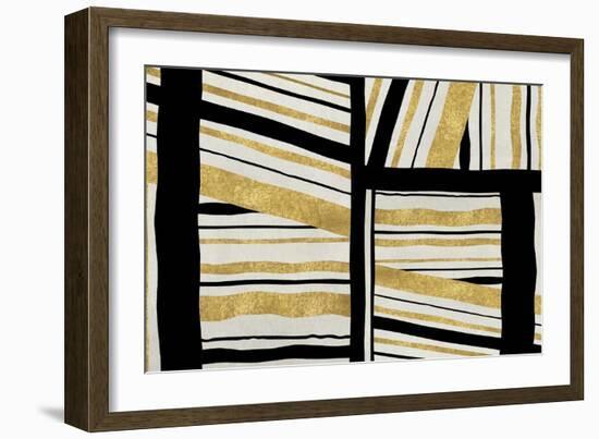 Intersect - Golden-Ellie Roberts-Framed Art Print