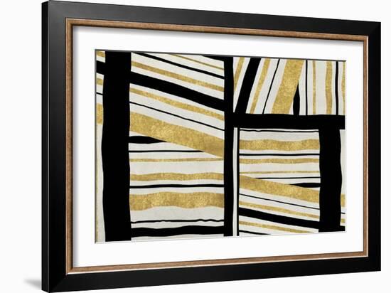 Intersect - Golden-Ellie Roberts-Framed Art Print