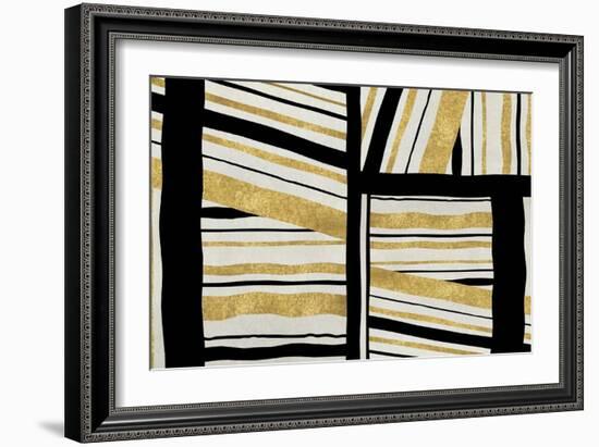 Intersect - Golden-Ellie Roberts-Framed Art Print