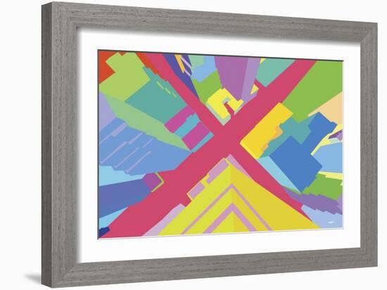 Intersection 3-Yoni Alter-Framed Giclee Print