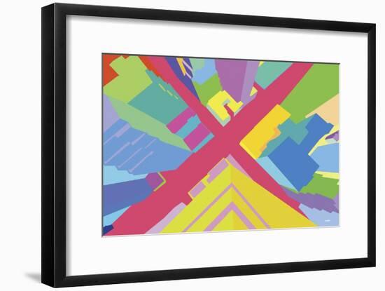 Intersection 3-Yoni Alter-Framed Giclee Print