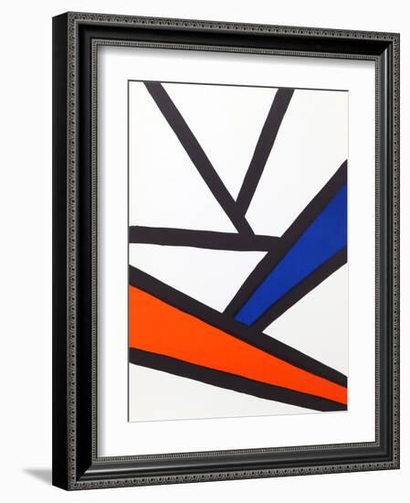 Intersections from Derriere Le Miroir-Alexander Calder-Framed Collectable Print