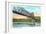 Interstate Bridge, Bellaire-null-Framed Art Print