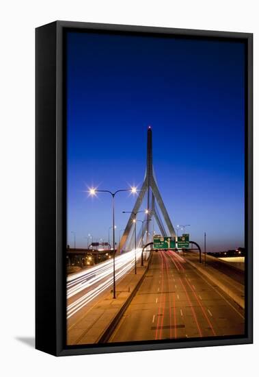 Interstate Highway, Boston, Massachusetts-Paul Souders-Framed Premier Image Canvas