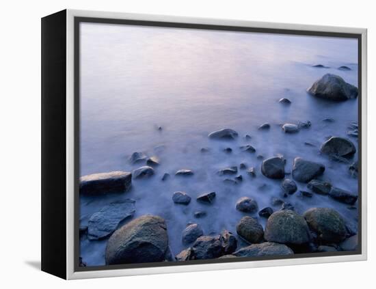 Intertidal Zone, Stanley Park, British Columbia, Canada-Paul Colangelo-Framed Premier Image Canvas