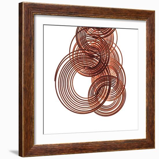 Intertwined Gold IV-Monika Burkhart-Framed Photographic Print