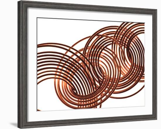 Intertwined Gold VIII-Monika Burkhart-Framed Photographic Print