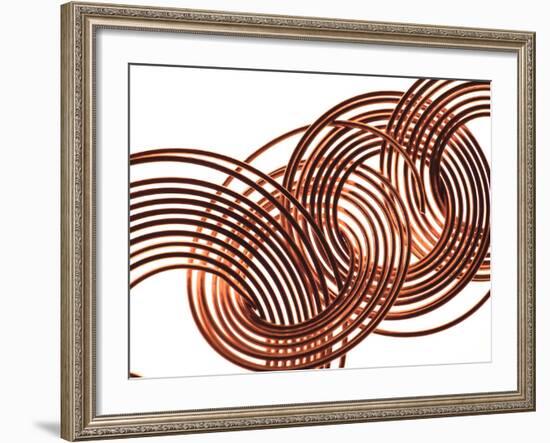 Intertwined Gold VIII-Monika Burkhart-Framed Photographic Print