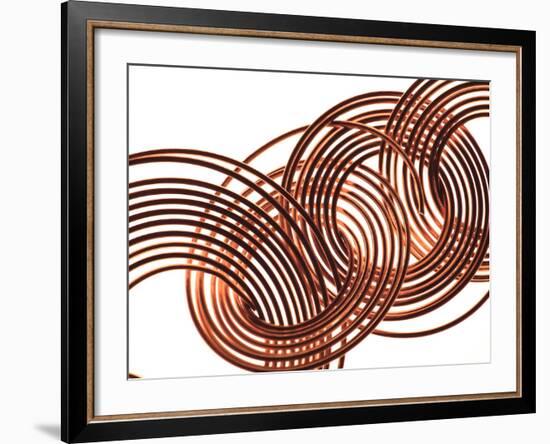 Intertwined Gold VIII-Monika Burkhart-Framed Photographic Print