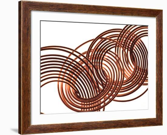 Intertwined Gold VIII-Monika Burkhart-Framed Photographic Print