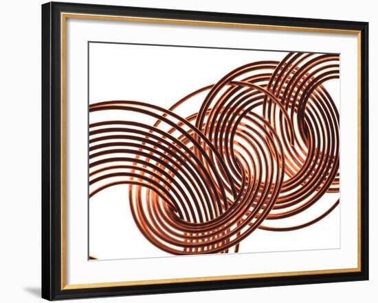 Intertwined Gold VIII-Monika Burkhart-Framed Photographic Print