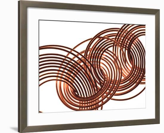 Intertwined Gold VIII-Monika Burkhart-Framed Photographic Print