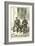 Interview Between Napoleon and Bismarck at Donchery, September 1870-null-Framed Giclee Print