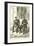 Interview Between Napoleon and Bismarck at Donchery, September 1870-null-Framed Giclee Print