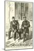 Interview Between Napoleon and Bismarck at Donchery, September 1870-null-Mounted Giclee Print