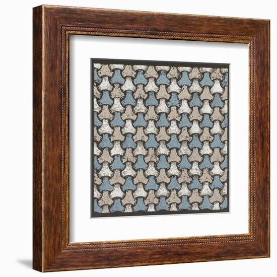 Interwoven Balls (Blue)-Susan Clickner-Framed Giclee Print