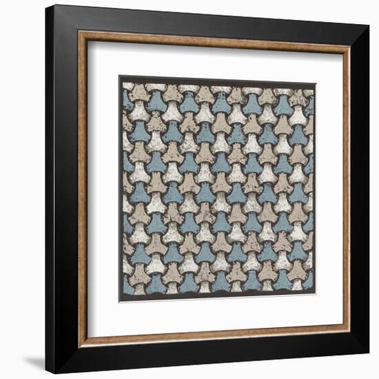 Interwoven Balls (Blue)-Susan Clickner-Framed Giclee Print