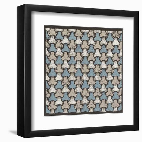 Interwoven Balls (Blue)-Susan Clickner-Framed Giclee Print