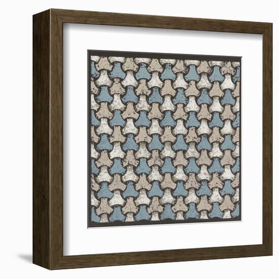 Interwoven Balls (Blue)-Susan Clickner-Framed Giclee Print