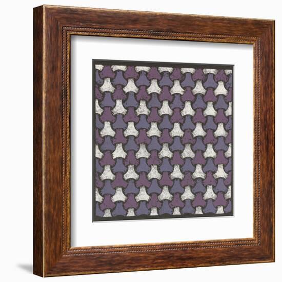 Interwoven Balls - Plum-Susan Clickner-Framed Giclee Print