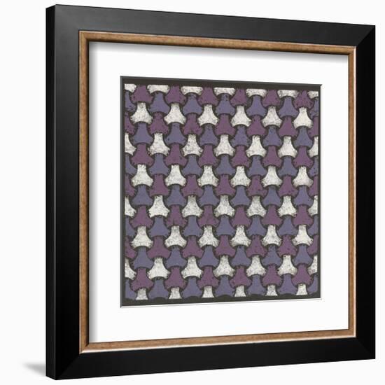 Interwoven Balls - Plum-Susan Clickner-Framed Giclee Print